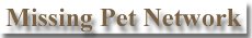 Really cool page on pet welfare and finding missing animals